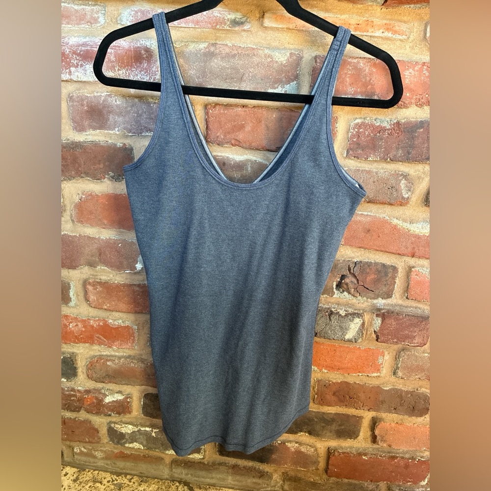Lululemon Athletica Charcoal Tank Top
